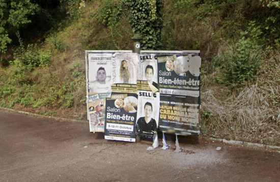 Panneau d'affichage libre